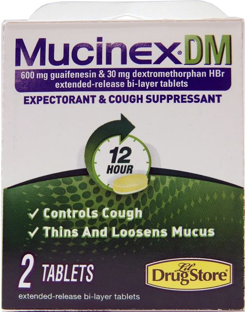 LIL MUCINEX DM TABS 2CT