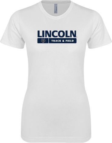Lincoln  Next Level Ladies SoftStyle Junior Fitted Tee Lincoln Track and Field Bar - ONLINE ONLY